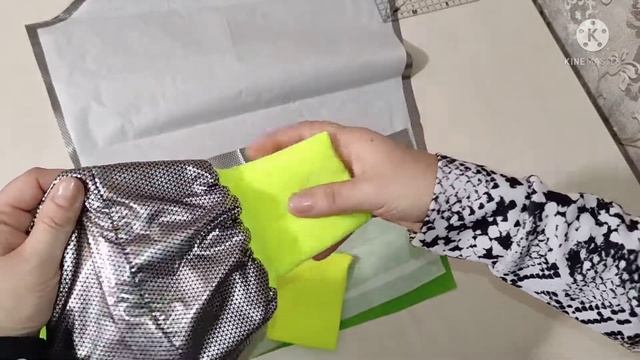 Проработка рукава подкладка.Трикотажный манжет с юбочкой. #каксшить #шью