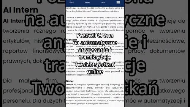 Automatyczna Transkrypcja Spotkań z Fireflies ai! #ai #seo #biznesonline #marketing #chatgpt #figma смотреть онлайн