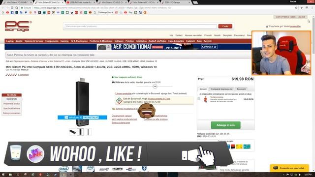 Ia-ti PC-ul peste tot! Mini PC office / gaming / watch movies смотреть онлайн