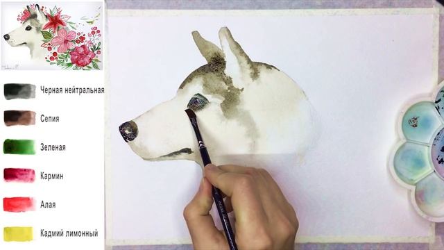 «Год собаки. Открытка» как нарисовать ?АКВАРЕЛЬ | Сезон 1-12 |Мастер-класс для начинающих смотреть онлайн