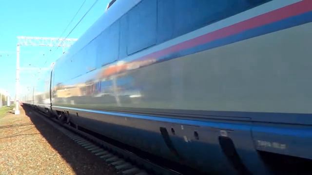 Скоростной электропоезд ЭВС2-01 "Сапсан" смотреть онлайн