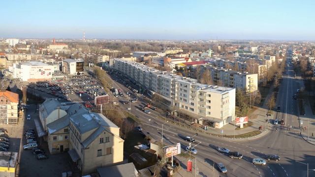 Panevėžys nuo Vilnaus 8 daugiabučio/ Panorama of Panevezys from Vilniaus 8 apartment смотреть онлайн