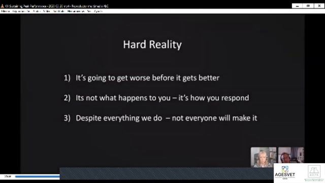 Sustaining peak performance (Alan Robinson) - AGESVET y AVEPA смотреть онлайн