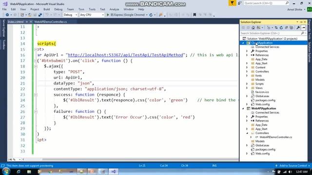 How to Enable cross - origin requests in ASP.NET Web API 2 | Web Api Tutorial for beginner смотреть онлайн