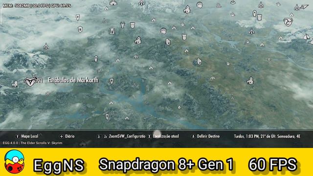 Snapdragon 8+ gen 1 Eggns Gameplay #The Elder Scrolls V SKYRIM Emu GameTest 🔥🔥🔥 смотреть онлайн