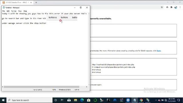 how to fix php server 404 error смотреть онлайн