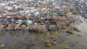 Паводок в пос.Санчурск. Кировская обл.