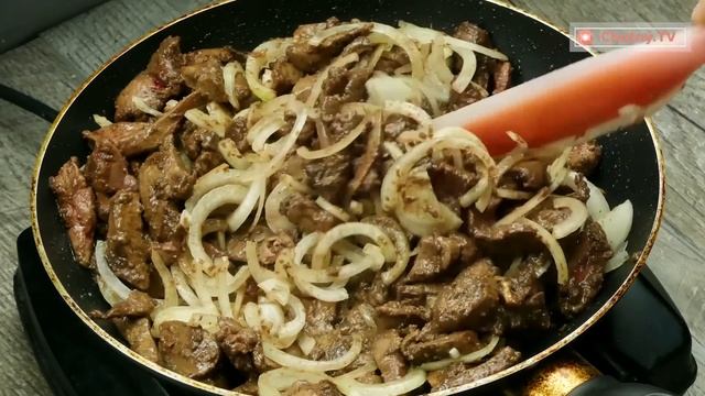 Játra na turecký způsob - nejchutnější recept.| Chutný TV смотреть онлайн