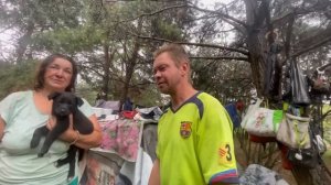 Люди свалки, Лена и Денис как жизнь на свалке? Витёк мусорщик.