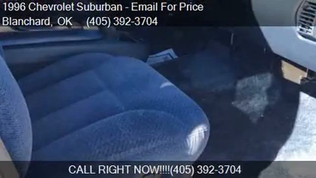 1996 Chevrolet Suburban K1500 4dr 4WD SUV For Sale In Blanch