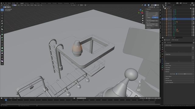 Toys Factory in Blender 3.0 - 3D Modeling Process | Polygon Runway смотреть онлайн