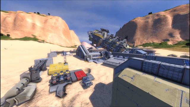 Space Engineers - Когда пытаешся красиво взлететь смотреть онлайн