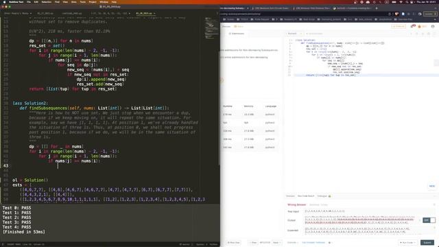 2023-01-20 LeetCode 491 & 2463 (Incompleto) смотреть онлайн