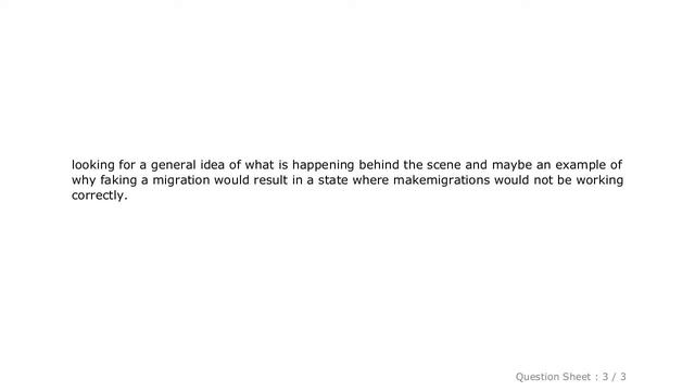 Django : Django migrate --fake and --fake-initial explained смотреть онлайн