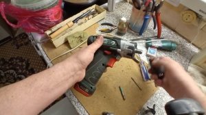 разборка шуруповерта metabo PowerMaxx BS.