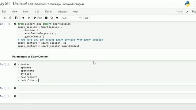 Tutorial on parameters of Spark Context - PySpark Interview Question смотреть онлайн