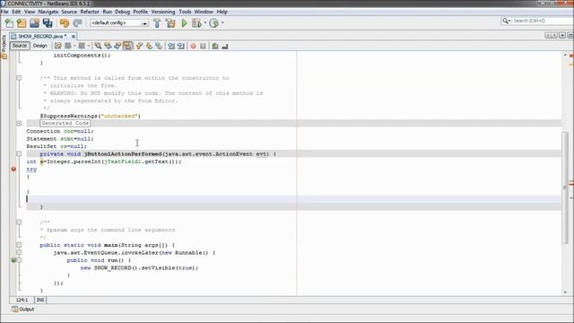 TO DISPLAY DATA FROM MYSQL IN JAVA NETBEANS USING CONNECTIVITY смотреть онлайн