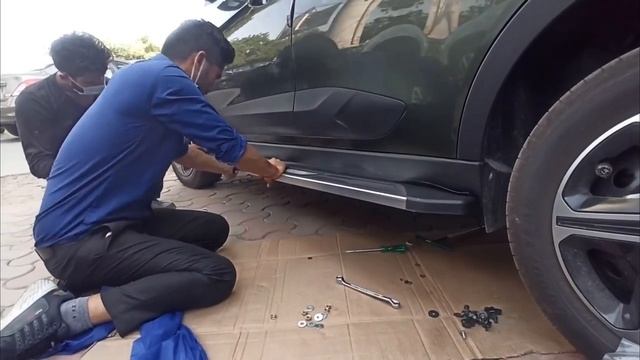 Tata Nexon Original Side Steps || Tata Genuine accessories || смотреть онлайн