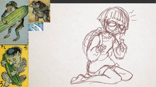 DRAWING MONSTERS AS CUTE GIRLS [Yokai Turned Adorable] смотреть онлайн