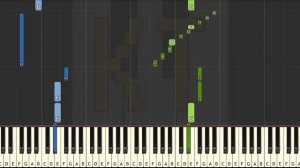 Meant to be Yours from Heathers - Medium Mode [Piano Tutorial] (Synthesia)
