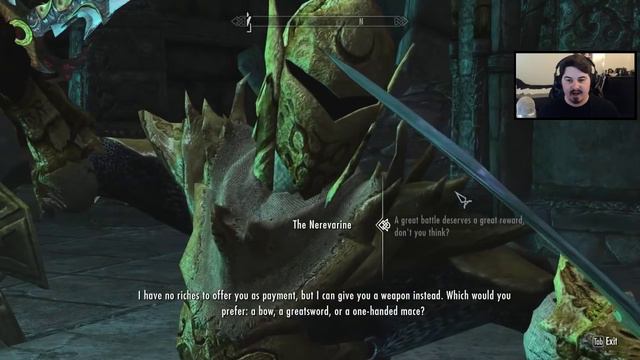 NEREVARINE! VS GOLEM! - Skyrim: Live Another Life Let's Play 96 (PC 60 FPS) (Mods)