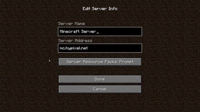 How To Connect To Hypixel On Minecraft 1.12.2