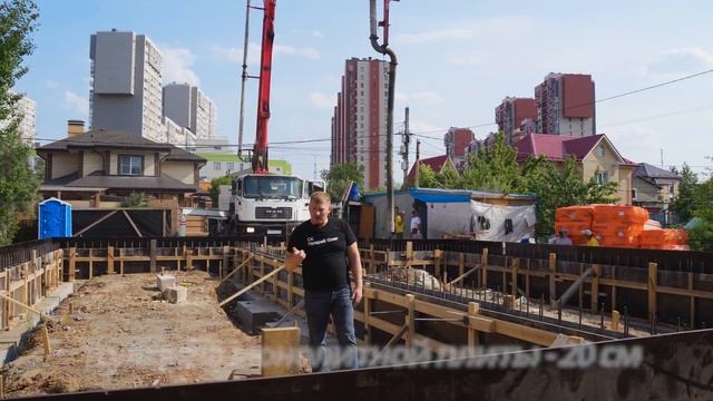 Армирование и заливка ленточного фундамента с плитой. Что едят строители смотреть онлайн