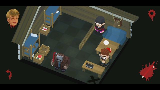 Friday the 13th killer puzzle - Геймплей ( литры крови заказывали?) смотреть онлайн