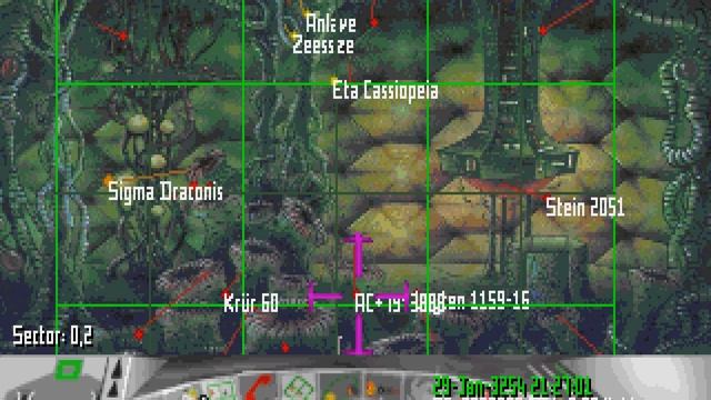 Frontier: First Encounters PC MS-DOS Intro & Gameplay (SC-55 SoundFont)