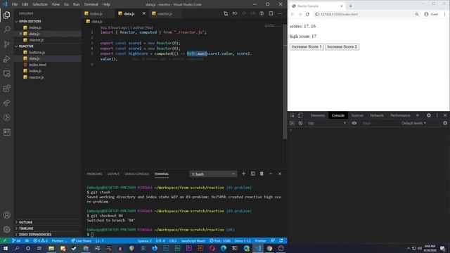 Reactive Data Structures - From Scratch Episode 1 смотреть онлайн
