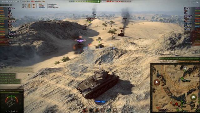 World Of Tanks M46 Patton, 8 Kills, 3.9k Damage, Top Gun, Sniper and Radley Walters Medal смотреть онлайн