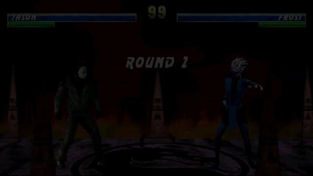 Mortal Kombat IMKO - (Jason Vs Frost)_ Fight (Very Hard) смотреть онлайн