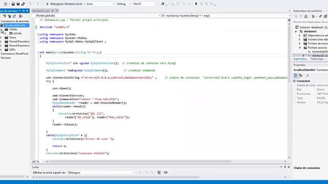 Connexion a mysql en visual c++.net 2012 смотреть онлайн