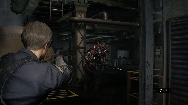 Resident Evil 2 - Birkin Boss Fight [G-Virus 1st Stage] | low end pc | смотреть онлайн
