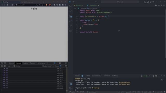Make a Cursor Like Awwwards in React JS | Easy Method смотреть онлайн