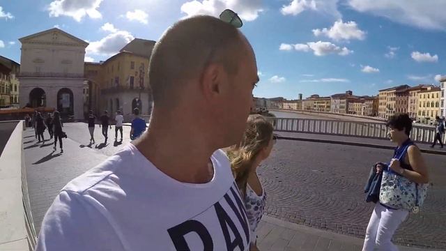 Пиза, день первый: площадь чудес и Пизанская башня смотреть онлайн