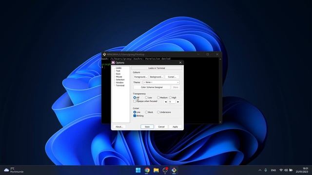 How to make the background transparent in Git Bash Terminal смотреть онлайн