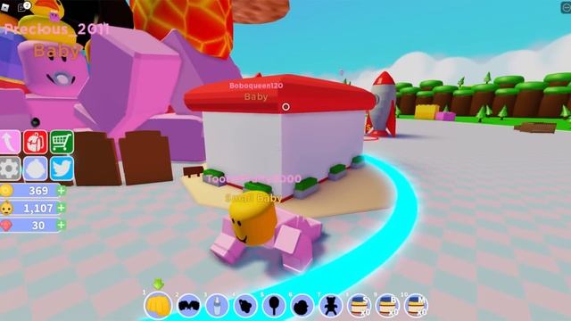 Pear is a BABY!!! (Roblox Baby Simulator) смотреть онлайн