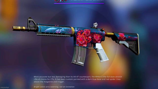 [M4A4 | Spider Lily] Sticker Combinations - CSGO смотреть онлайн