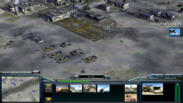 Command and Conquer: Generals USA Campaign Mission 3 - Operation Guardian Angel [HD] смотреть онлайн