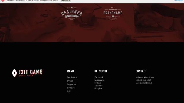 Exit Game | Real-Life Room Escape WordPress Theme | Themeforest Templates смотреть онлайн