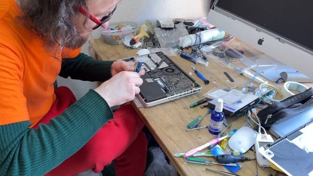 Апгрейд MacBook Pro 13 Late 2011 SSD Netac 1TB в 2022 году