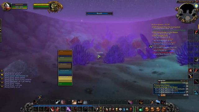 Knowledge in the Deeps quest wow classic смотреть онлайн