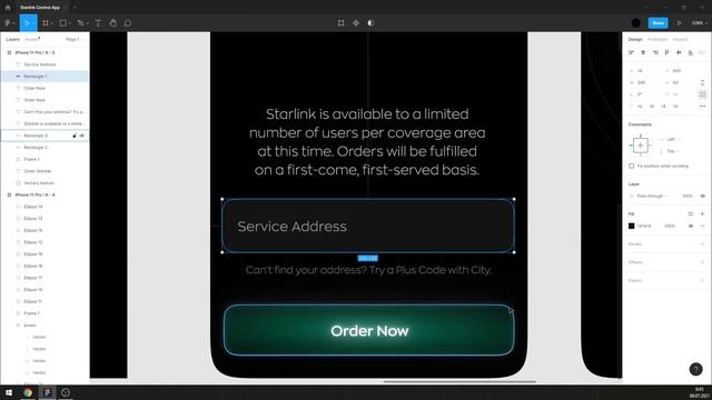 Figma Tutorial. Starlink Control App UI Design in Figma + Free figma template смотреть онлайн