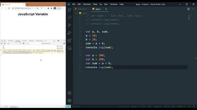 Variable in JavaScript | MengSreang Channel смотреть онлайн