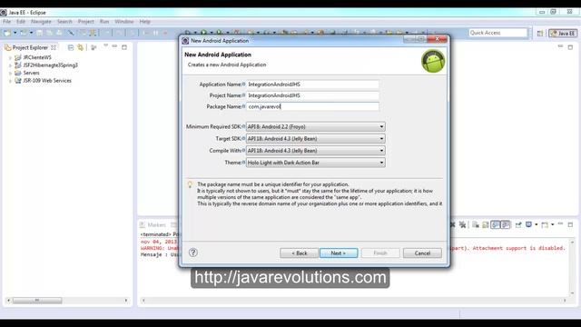 Integration Android With JSF(Java Server Faces) 2 + Hibernate 3 + Spring3 from Client Web Service смотреть онлайн