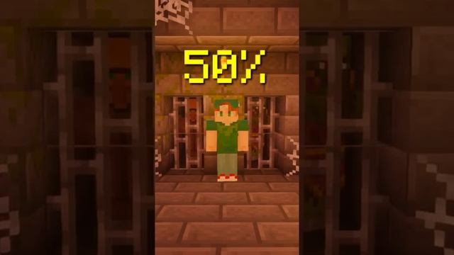 Какой самый редкий данж в Майнкрафт #shorts