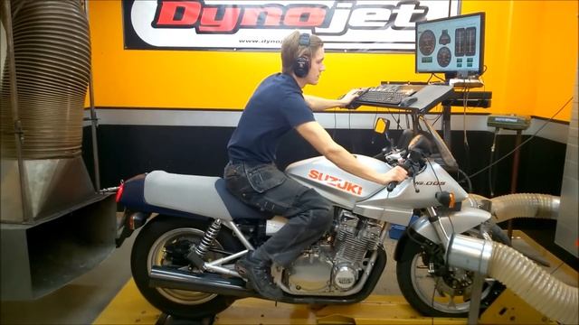 GSX1100 Katana -82 STD in dyno смотреть онлайн