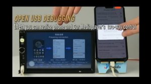 Car MP5 player Android phone mirror link