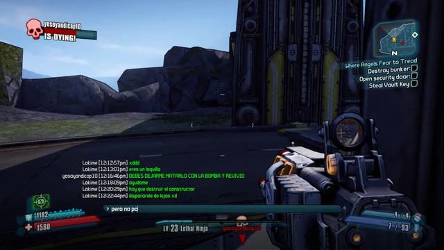 Borderlands 2 - Bunker and Angel bossfight [No commentary] смотреть онлайн
